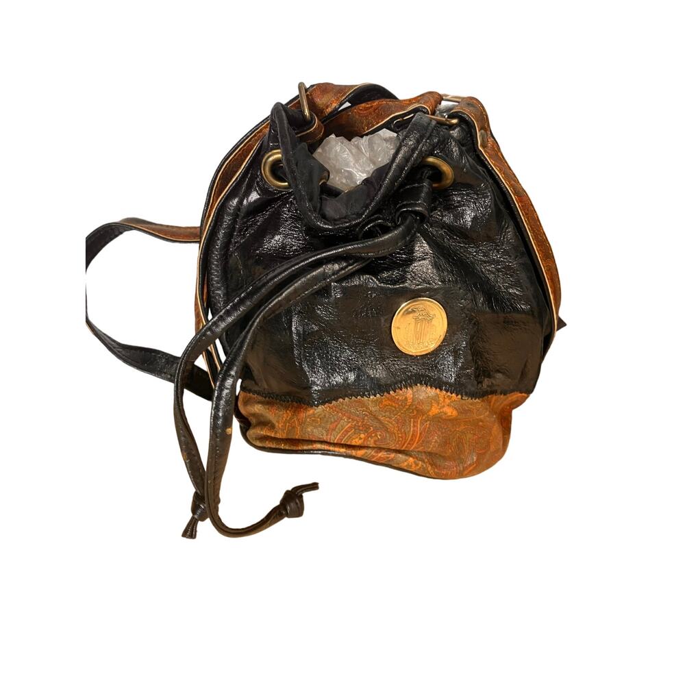 Carina Drawstring Bag New *please read* Black Vintage‎